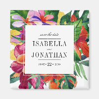 Hibiscus tropical, Plumeria y Palm | Guardar La Fe