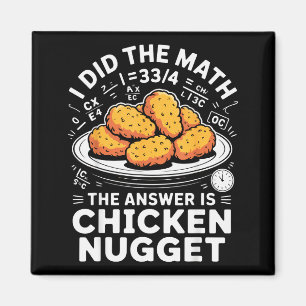 Imán Hice Las Matemáticas La Respuesta Es Nugget De Pol