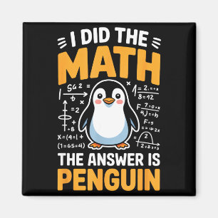 Imán Hice Las Matemáticas La Respuesta Es Pingüino Lógi