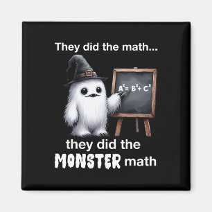 Imán Hicieron El Monster Math Yeti Gracioso Té De Hallo