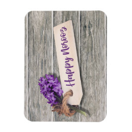 Imán Hícono Rustic Happy Norooz - Magnet Flexible