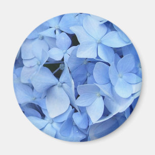 Imán - Hidrangea azul