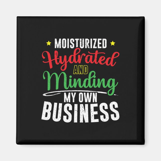 Imán Hidratación hidratada Y Minería Mi Propio Negocio (Frente)