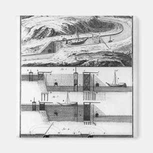 Imán Hidráulica, canal y cerraduras