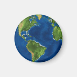 Imán Hidrocolor Tierra geografía divertida ilusión 3D