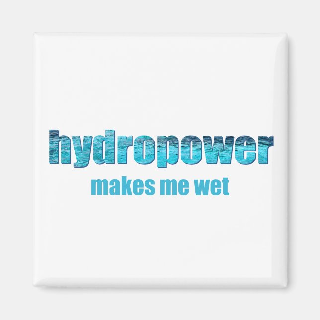 Imán ¡Hidroenergía Wet! (Frente)