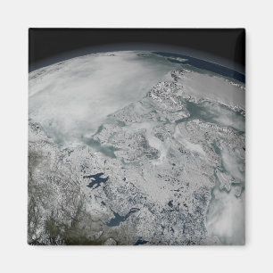 Imán Hielo marino sobre Norteamérica