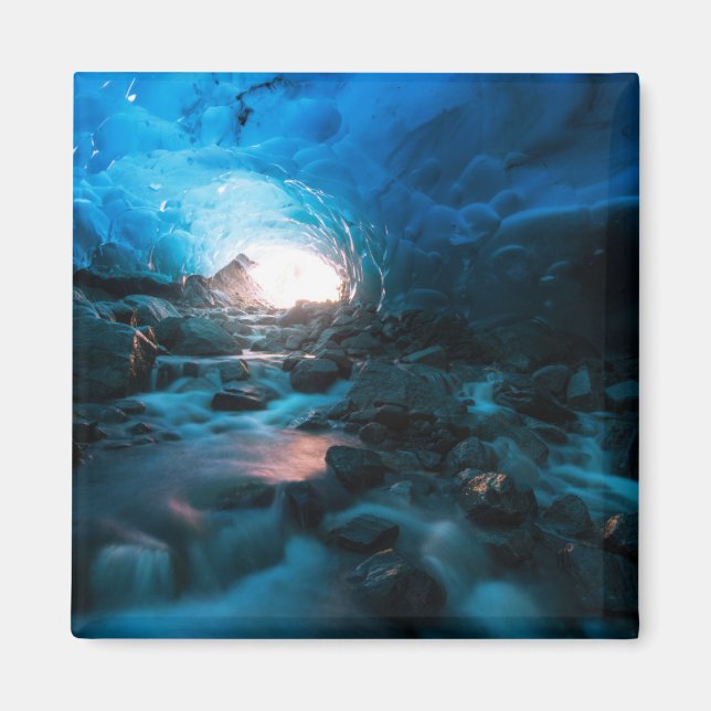 Imán Hielo y nieve | Glaciar Mendenhall, Juneau, Alaska (Frente)