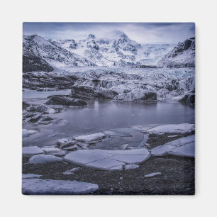 Imán Hielo y nieve   Glaciar Sólheimajökull, Islandia