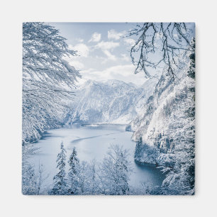 Imán Hielo y nieve   Lago Königssee, Alemania