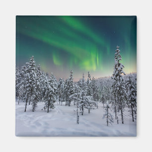 Imán Hielo y nieve Paisaje invernal, Finlandia