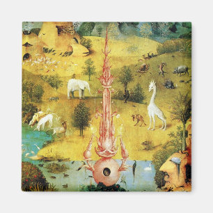 Imán Hieronymus Bosch que pinta arte