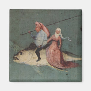 Imán Hieronymus Bosch que pinta arte