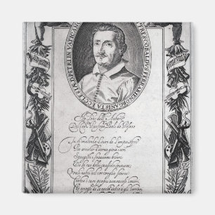 Imán Hieronymus Frescobaldi, grabado por el cristiano
