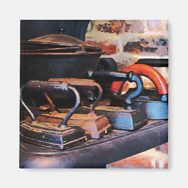 Imán Hierro Antiguo (Frente)