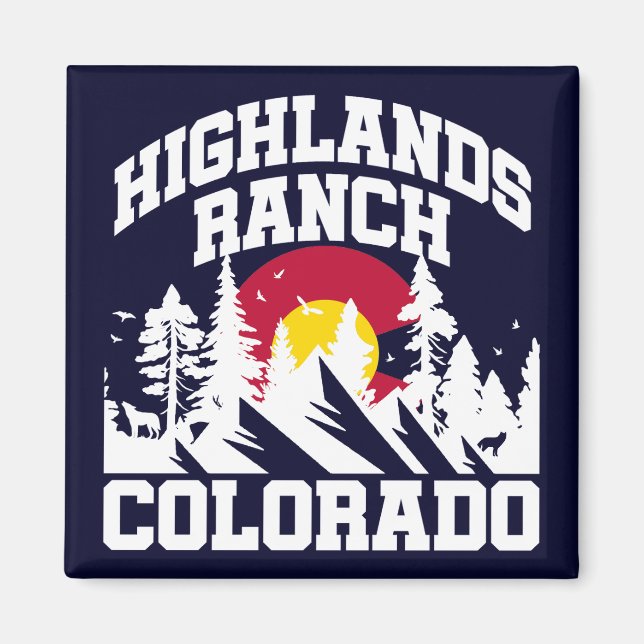 Imán Highlands Ranch, Colorado (Frente)