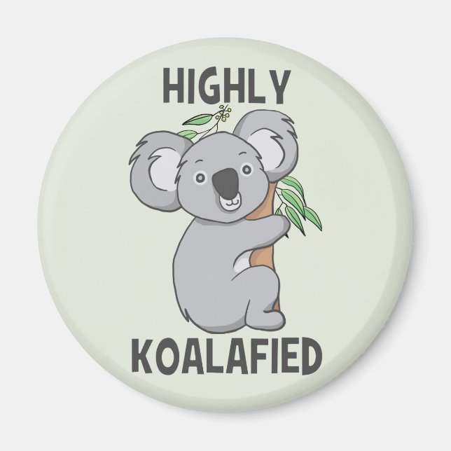 Imán Highly Koalafied Koala (Frente)