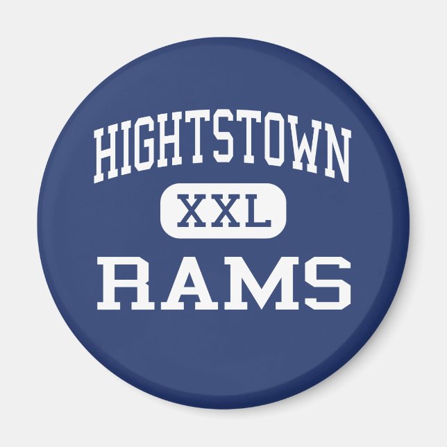 Imán Hightstown - Rams - High - Hightstown New Jersey (Frente)