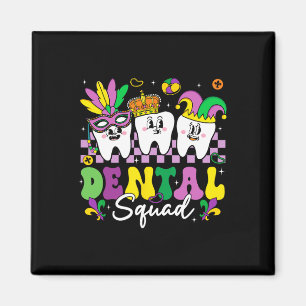 Imán Higiene de la piel dental Equipo dental Mardi Gras