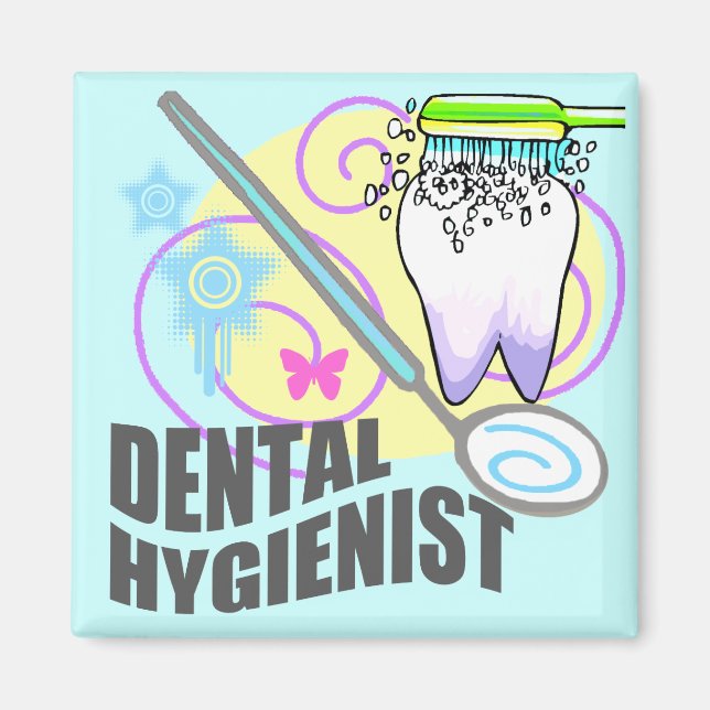 Imán Higienista dental (Frente)