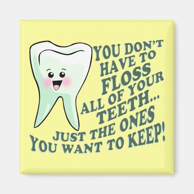 Imán Higienista Dental Dentista (Frente)