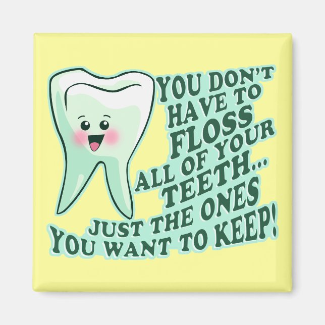 Imán Higienista Dental Dentista (Frente)