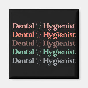 Imán Higienista dental   RDH Dentist Dental gifts