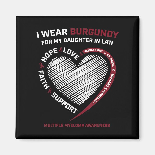 Imán Hija Borgoña En La Ley Mieloma Múltiple (Frente)