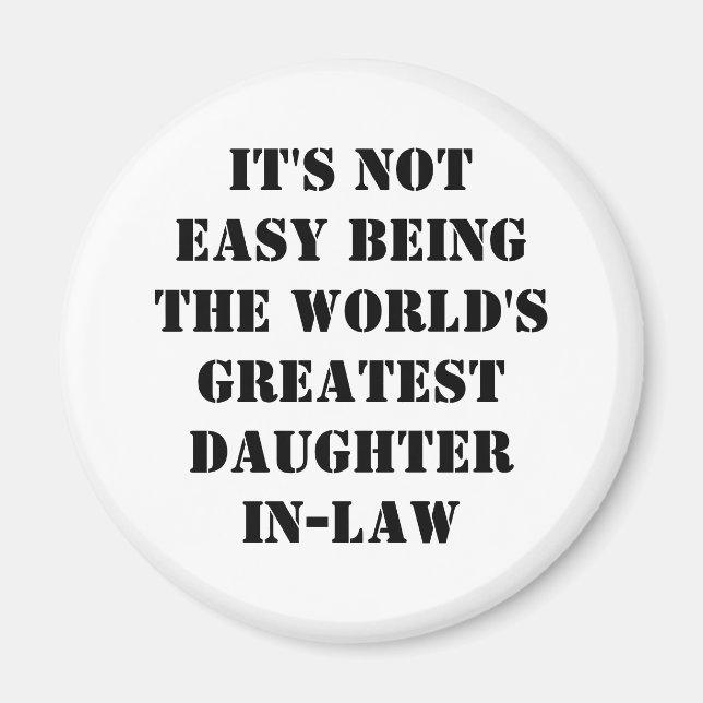 Imán Hija De Derecho (Frente)