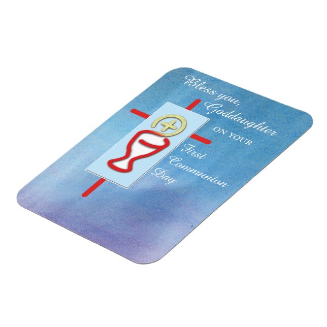 Imán Hija, Primera Santa Comunión, Turquesa (Lado Izquierdo)