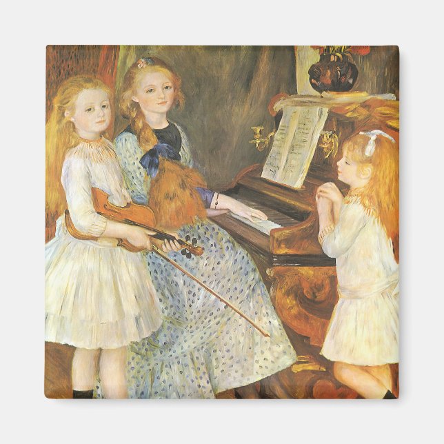 Imán Hijas de Mendes de Catulle por Pierre Renoir (Frente)