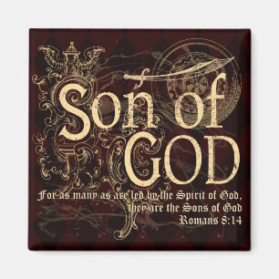 Imán Hijo de dios, cristiano del 8:14 de los romanos