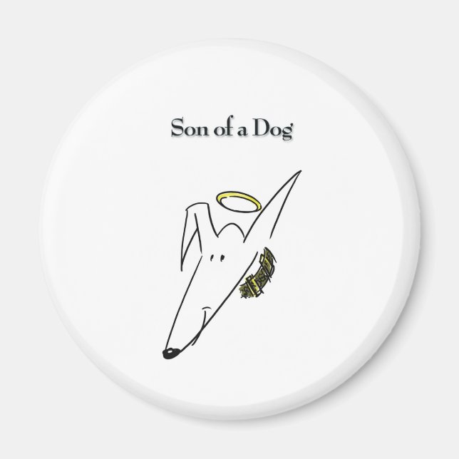 Imán Hijo de un engranaje de perro (Frente)