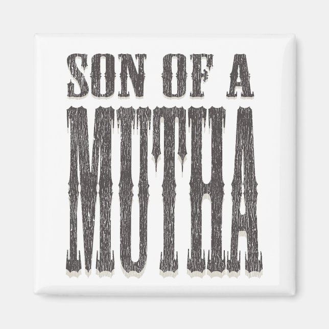 Imán Hijo de un mutha (Frente)