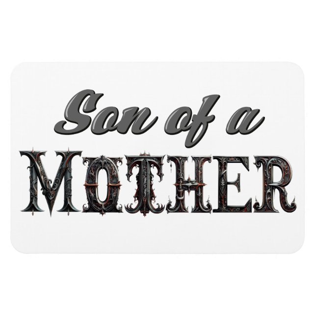 Imán Hijo de una madre flexible (Horizontal)