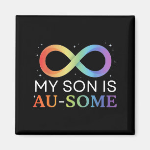 Imán Hijo es Au-Some Conciencia del Autismo Autista