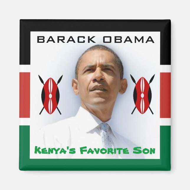 Imán Hijo favorito de Kenia (Frente)