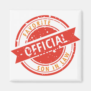 Imán Hijo favorito oficial en la ley: Regalo legal para