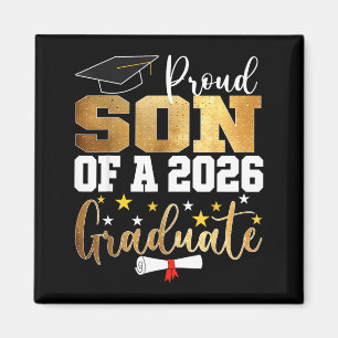 Imán Hijo orgulloso de un graduado 2026 graduación hijo