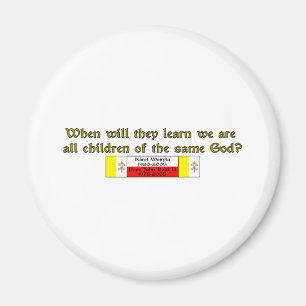 Imán Hijos del mismo Dios 1
