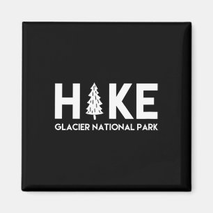 Imán Hike Glacier National Park Montana Recuerdo 