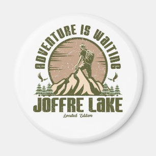 Imán Hike Retro Joffre Lake