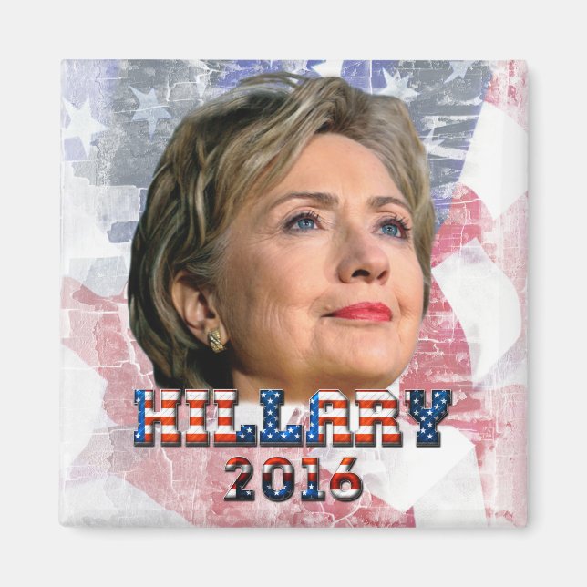 Imán Hillary Clinton 2016 (Frente)