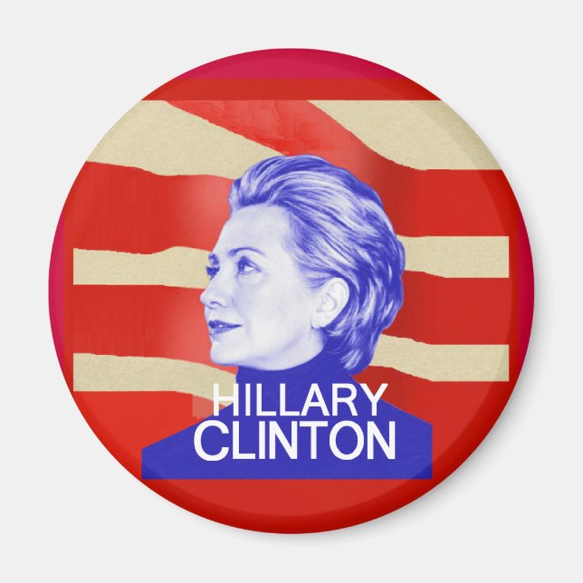Imán Hillary Clinton Magnet (Frente)