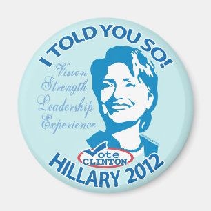 Imán Hillary le dijo tan 2012