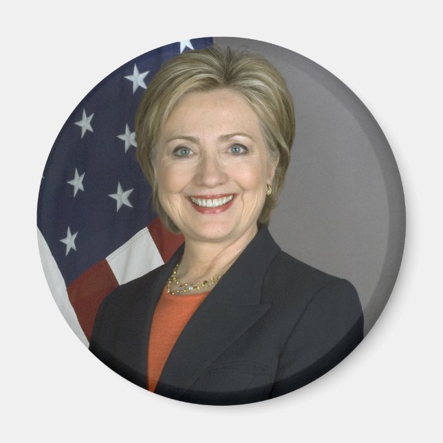 Imán Hillary Rodham Clinton (Frente)