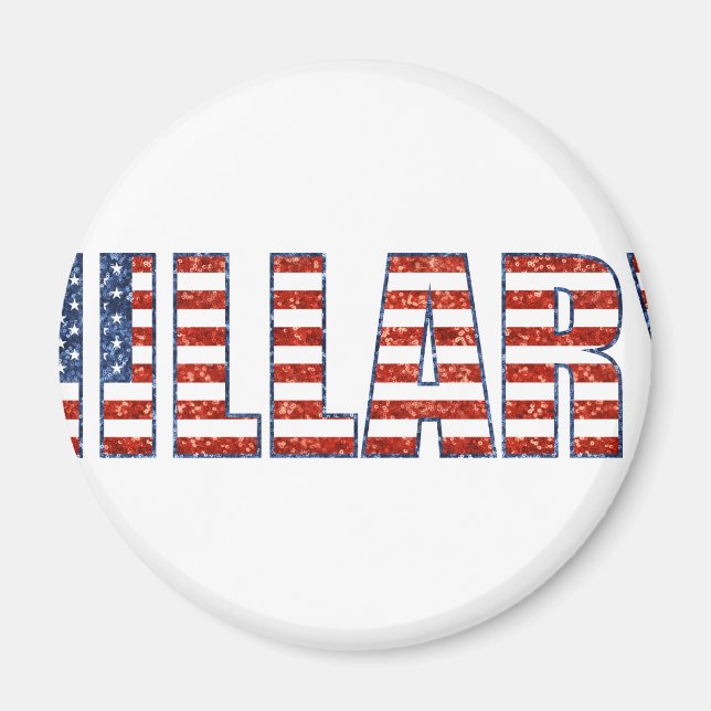 Imán hillary secuin (Frente)