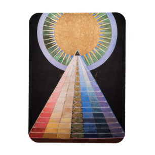 Imán Hilma Af Klint, Altarpiece Nº 1, Resumen de Arte