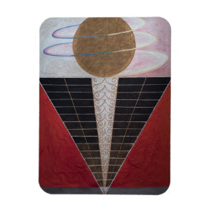 Imán Hilma Af Klint, Altarpiece Nº 2, Resumen de Arte