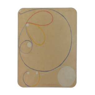 Imán Hilma Af Klint, Estrella De Siete Puntos No7, Resu